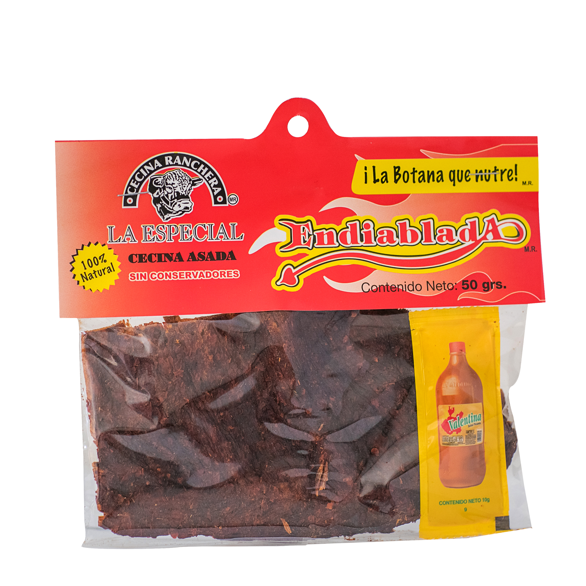 Cecina Endiablada 50 Grs