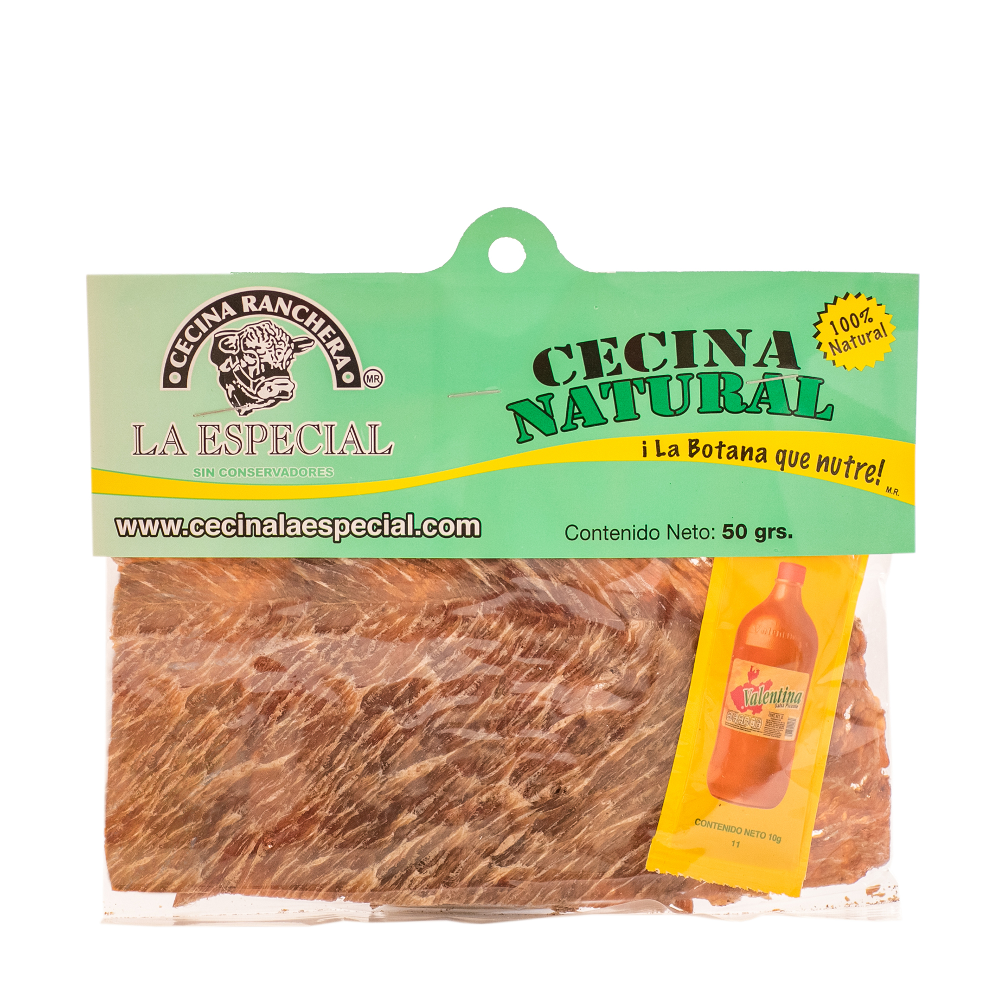 Cecina Natural 50 Grs